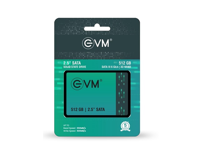EVM 512Gb 2.5 3D Nand Sata SSD