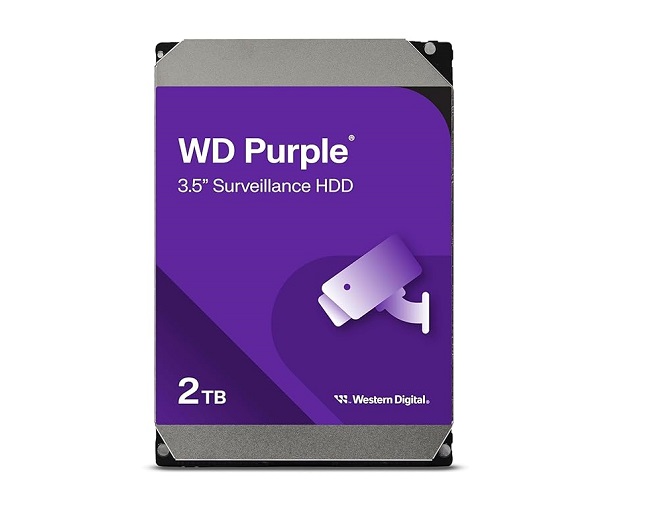 WD Purple 2TB 3.5 Sata Desktop Hdd