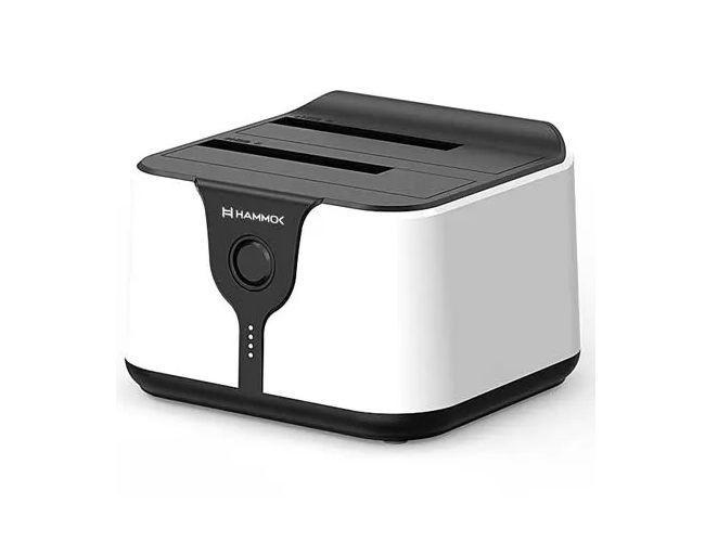 Hammok Kizen 2.5 & 3.5 ,USB 3.0 High Speed,1 Year Warranty(6 Months On Adaptor) HDD & SSD Docking Station