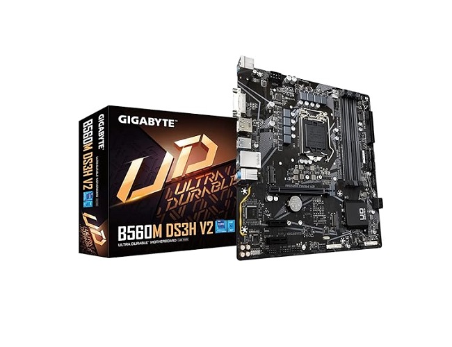 Gigabyte B560M DS3H V3 Ultra Durable Desktop Motherboard