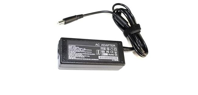 Generic Dell Compatible 65w Black Big Pin Laptop Adapter