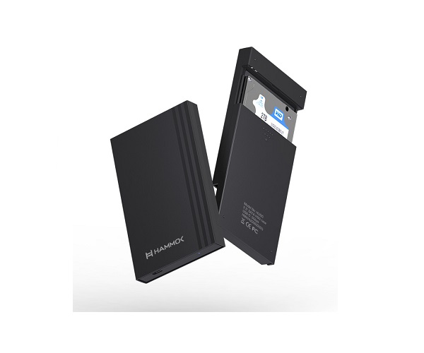 Hammok Hugo USB C-3.1 2.5 inch Sata Storage Drive Enclosure